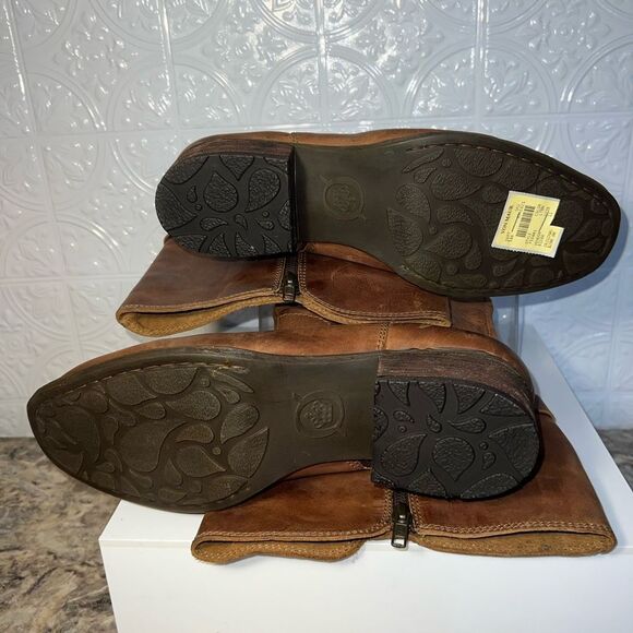 NWT BORN Mercado Full Grain Leather Boots - Picture 5 of 7